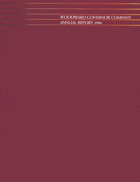 Annual Report 1986